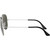 Ray-Ban Aviator Classic Silver Crystal Grey Mirror Temple