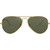 Ray-Ban Aviator Classic RB3025 Gold Green Polarised Front