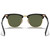 Ray-Ban Clubmaster Aluminium RB3507 Black Arista Green Polarised Inner Frame