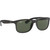 Ray-Ban Andy RB4202 Matte Black Sunglasses Angle Image