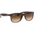 Ray-Ban RB4202 Andy Matte Brown Sunglasses Angle Image