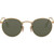 Ray-Ban Round Metal RB3447 Gold Green Polarised Front
