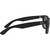 Ray-Ban Justin Classic RB4165 Black Rubber Grey Polarised Sunglasses Temple Image