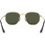 Ray-Ban Hexagonal Flat RB3548N Gold Green Sunglasses Inner Frame Image