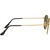 Ray-Ban Hexagonal Flat RB3548N Gold Green Sunglasses Temple Image