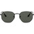 Ray-Ban Hexagonal Flat RB3548 Black Green Polarised Front