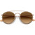 Ray Ban RB3647N Bronze Light Brown Gradient Front Folded