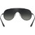 Ray-Ban Wings RB3597 Black Dark Grey Gradient Inner Frame