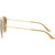 Ray-Ban Round Double Bridge RB3647N Gold/Brown Grey Gradient Glass Lenses