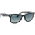 Ray-Ban Original Wayfarer RB2140 Black Transparent Blue Gradient Angle