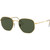 Ray-Ban Hexagonal Legend RB3548 Legend Gold Green Angle