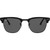 Ray-Ban Clubmaster Classic RB3016 Top Wrinkled Black Sunglasses Front Image