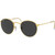 Ray-Ban Round Metal RB3446 Legend Gold Black Polarised Angle