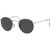 Ray-Ban Round Metal RB3447 Silver Dark Grey Angle