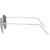 Ray-Ban Round Metal RB3447 Silver Dark Grey Temple