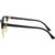 Ray Ban Clubmaster Black Clear Blue Light Temple