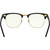 Ray Ban Clubmaster Black Clear Blue Light Inner Frame