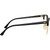 Ray Ban Clubmaster Black Clear Blue Light Temple