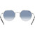 Ray-Ban Jack RB3565 Silver Blue Clear Gradient Inner Frame