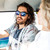 SIN Eyewear Spartan Matte Black/Blue Mirror Polarised Lenses Lifestyle