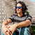 SIN Eyewear Spartan Matte Black Blue Mirror Polarised Lifestyle