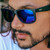 SIN Eyewear Riot Matte Black Blue Flash Polarised Lifestyle