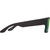 Spy Cyrus Matte Black Green Spectra Sunglasses Temple Image