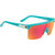 Spy Flynn 5050 Teal Sunglasses Angle Image