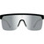 Spy Flynn 5050 Soft Matte Black/HD Plus Grey Green with Silver Spectra Polarised Lenses