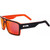 UNIT Vault Matte Black Orange Mirror Polarised Angle