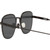 Valley Eyewear Dotan Matte Black Titanium Grey Temple