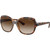 Vogue Eyewear VO2871S Striped Dark Havana Brown Gradient Angle