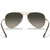 Ray-Ban Aviator Classic RB3025 Gold Grey Gradient Inner Frame