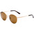 OTIS Flint Brushed Gold Sunglasses Angle Image