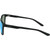 Dragon Eyewear Clover Matte Black Blue Mirror Temple