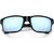 Oakley Gibston Matte Black Prizm Deep Water Polarised Front Folded