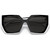 Prada PR15WSF Black and Talc Dark Grey Front Folded