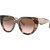 Prada PR14WSF Caramel Tortoise and Powder Brown Gradient Angle