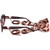 Guess 7817 Shiny Bordeaux Brown Gradient Temple