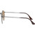 Round Flat Lens RB3447N Gunmetal Brown Gradient Temple