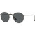 Ray-Ban Round Metal RB3447 Antique Gunmetal Dark Grey Angle