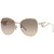 Prada PR57YS Pale Gold Light Brown Grey Gradient Angle