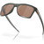 Oakley Leffingwell Grey Smoke Prizm Tungsten Angle