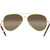 Ray-Ban New Aviator RB3625 Legend Gold Brown Silver Polarised Inner Frame