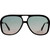 Valley Eyewear Bang Gloss Black Olive Rose Front