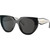 Prada PR14WSF Black and Talc Dark Grey Angle