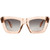 Valley Eyewear Soho Transparent Pink Front