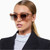 Valley Eyewear Soho Transparent Pink Sunglasses Face Image