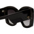 Valley Coltrane Gloss Black Gold Trim Polarised Temple
