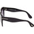Tom Ford Phoebe FT0939 Shiny Black Smoke Gradient Temple